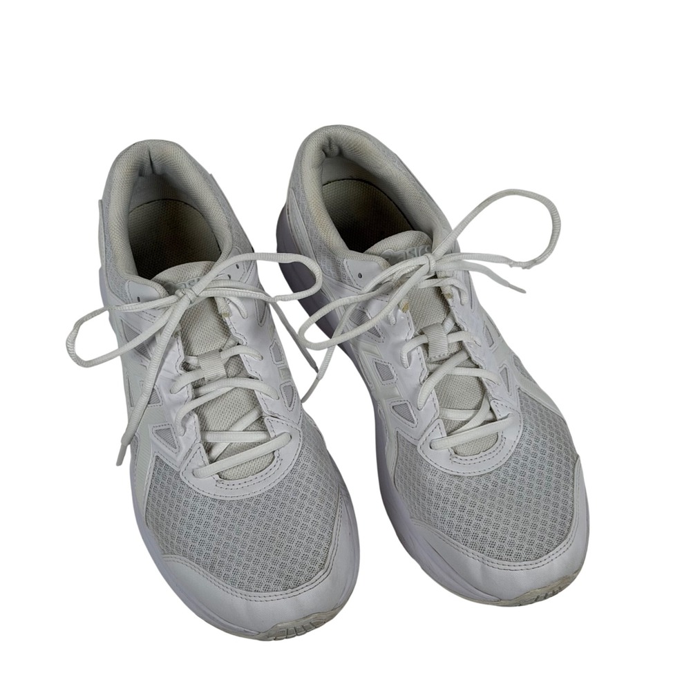 ASICS Gel-Contend 7 Running Shoes Mens 12 White Athletic Sneakers 1011B034